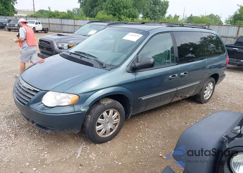 2007 Chrysler Town & Country Touring из США, поврежденный, VIN 2A4GP54L17R298676